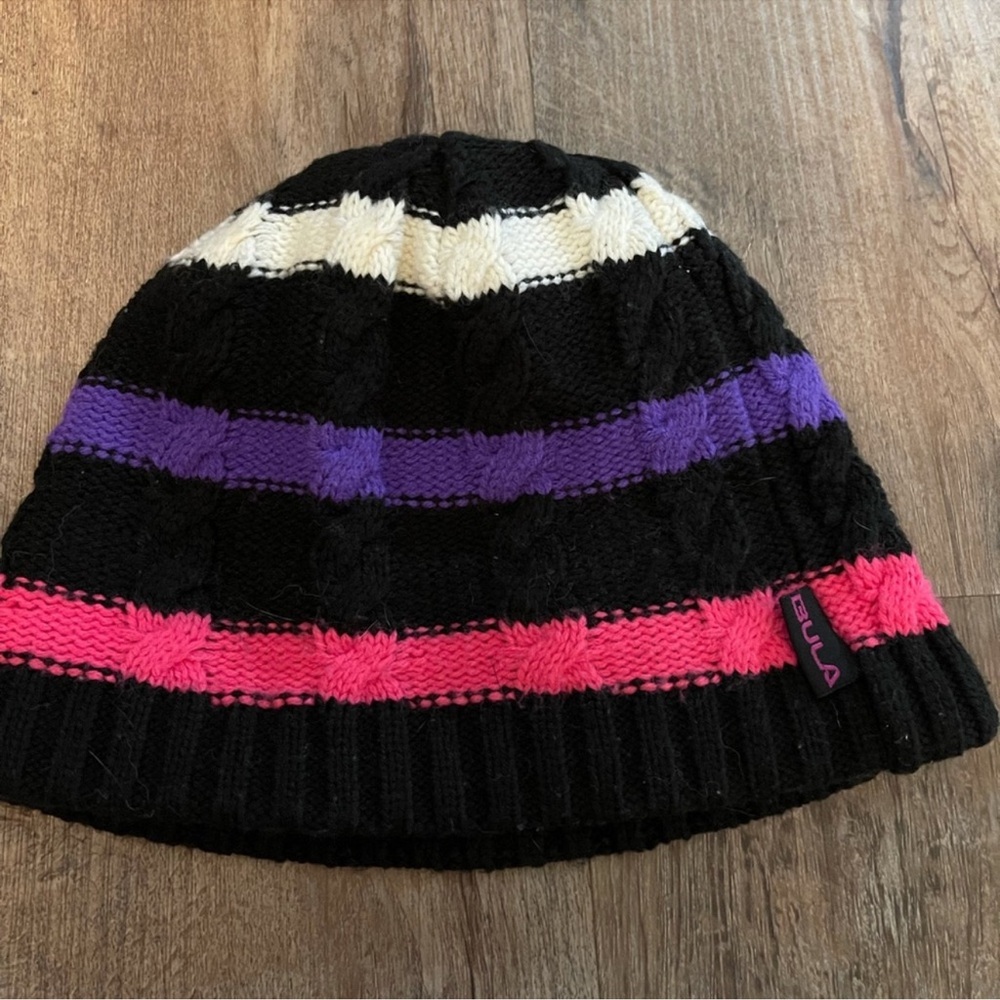 Knit Striped Beanie